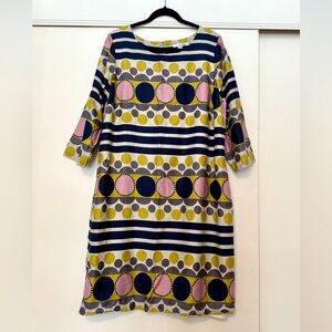 18L Boden geometric sheath dress size 18L